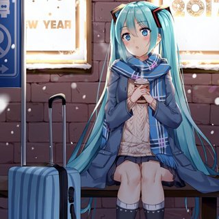 『Miku/治愈』如果有空，就来陪我过冬☃