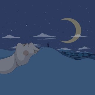 拉上月亮，风起时我还在想你