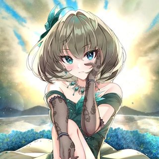 晚风踩着云朵，月亮贩售快乐