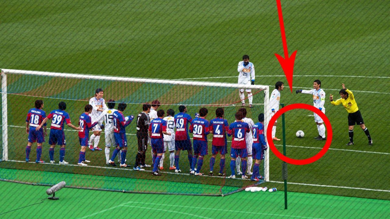 盘点异想天开的禁区内任意球设计