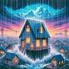 Tornadoez - Loud Rain Noise on Sheet Metal Roof for Sleeping 20