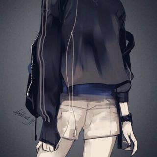 东京傍晚街头短发长靴机车少女