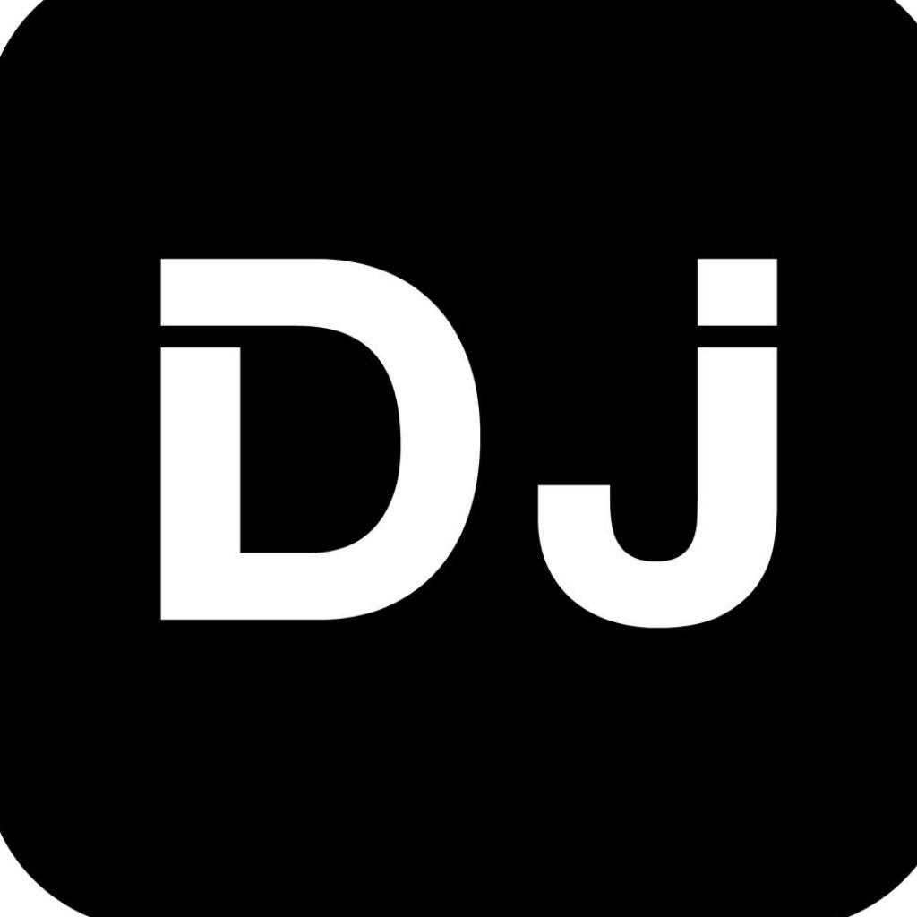 dj字母免费logo图片