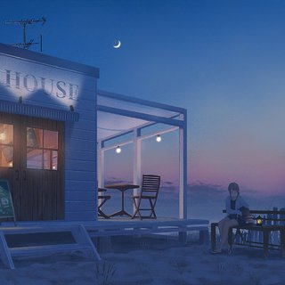 放松心情计划｜逃离去海边赏一轮明月