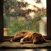 Olas de música para perros - Sonidos Serenos De La Lluvia Para Cachorros Juguetones
