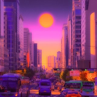 复古浪潮 | 日落兜风 穿梭于变换的霓虹灯间