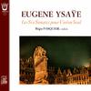 Régis Pasquier - Sonate No. 1 in G Minor, Op. 27 