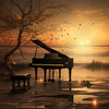 Relaxation Piano in Mind - Harmonic Tunes in Cascades