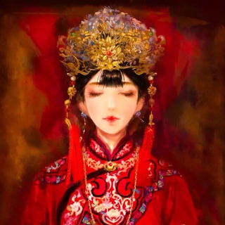 古风· 晓风干泪痕残，欲笺心事独语斜栏