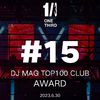 GIFTBACK - DJ MAG TOP 100 CLUBS AWARD @ONE THIRD @ GIFTBACK SET