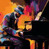 Study Focus Jazz Playlist - Jazz Piano Galactic Vibes