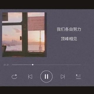忠于自己不负心野各自努力顶峰相见